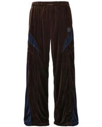 BREATH - Logo-Embroidered Velour Track Pants - Lyst