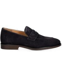 Guess - Mocassins Driftkin En Daim À Entaille Penny - Lyst