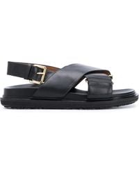 Marni - "Fussbett" Sandals - Lyst