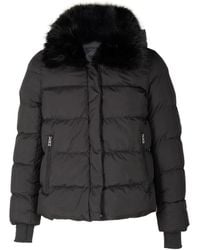 Tahari - Quilted Puffer Jacket - Lyst