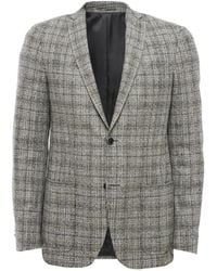 Corneliani - Nino Danieli Check-Pattern Single-Breasted Blazer - Lyst