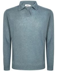 Altea - Open-Collar Sweater - Lyst