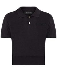 DSquared² - Polo Con Botones - Lyst