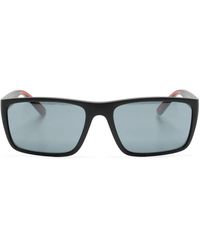 Ferrari - Rectangle-Frame Mirrored Sunglasses - Lyst