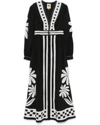 FARM Rio - Nature Printed Cotton Maxi Dress - Lyst