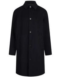 Paltò - Raglan-Sleeve Single-Breasted Coat - Lyst