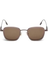 ZEGNA - Square-Frame Sunglasses - Lyst