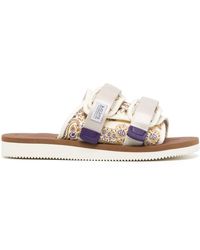 Suicoke - Moto-cab Paisley-print Sandals - Lyst