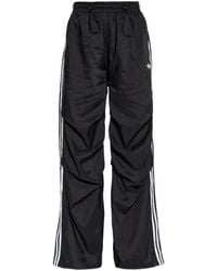 adidas - Three-Stripe Drawstring Trousers - Lyst