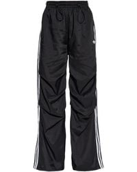 adidas - Broek Met Trekkoord En Drie Strepen - Lyst