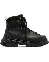 Canada Goose - Journey Leather Ankle Boots - Lyst