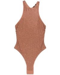 VENUJA - Crystal-Embellished Swimsuit - Lyst