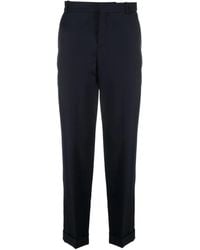 Balmain - Pantalones rectos estilo capri - Lyst