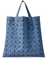 Issey Miyake - Prism Denim Geometric Panelled Tote Bag - Lyst