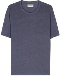 Officine Generale - T-shirt effetto mélange - Lyst