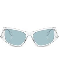 Burberry - Logo-Plaque Cat-Eye Sunglasses - Lyst