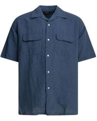Beams Plus - Short-Sleeved Flap-Pocket Shirt - Lyst