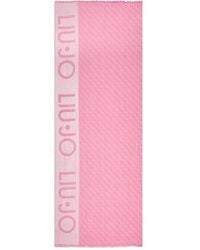 Liu Jo - Logo-Detail Fringed Scarf - Lyst