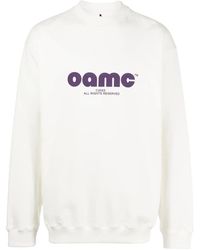 OAMC - Sudadera con logo estampado - Lyst