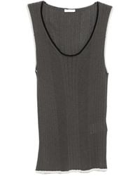Roberto Collina - Ribbed Top - Lyst