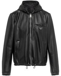 Prada - Reversible Hooded Jacket - Lyst