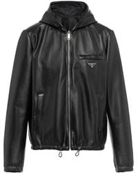 Prada - Reversible Hooded Jacket - Lyst