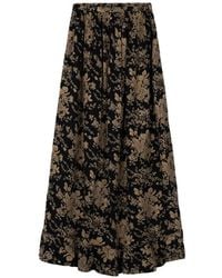 Antik Batik - Cinzo Floral-Print Maxi Skirt - Lyst