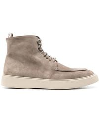 Officine Creative - Frame 004 High-Top Suede Sneakers - Lyst