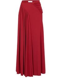 Rabanne - Geraffter Maxirock - Lyst