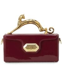 Lanvin - Mini Sac Pencil Cat En Cuir Verni - Lyst