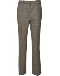 Weekend by Maxmara - Wool Straight-Leg Trousers - Lyst