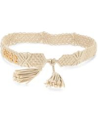 DSquared² - Logo-Detail Tassel Belt - Lyst