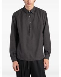 Barena - Pavan S Button-Up Popover Shirt - Lyst