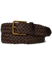 Polo Ralph Lauren - Braided Leather Belt - Lyst