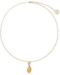 Burberry - Chain Pendant Necklace - Lyst