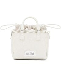 Maison Margiela - 5ac Horizontal レザーハンドバッグ - Lyst