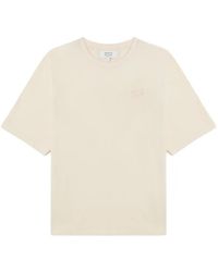 Maison Kitsuné - Embroidered Cotton T-Shirt - Lyst