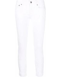 Dondup - Cropped Denim Jeans - Lyst