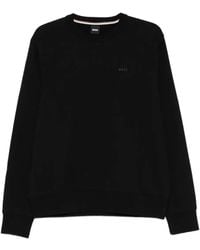 BOSS - Felpa Con Logo - Lyst