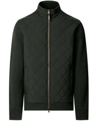 Hackett - Quilted Zip-Up Sweatshirt - Lyst