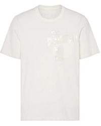 Maison Margiela - Taped Cotton T-Shirt - Lyst