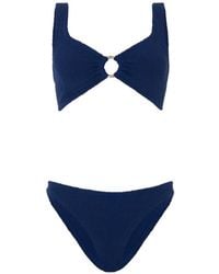 Hunza G - Julia Hoop-Detail Bikini - Lyst