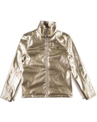 GmbH - Metallic Zip-Up Jacket - Lyst