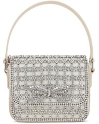 Self-Portrait - Mini-Tasche Mit Kristallen - Lyst