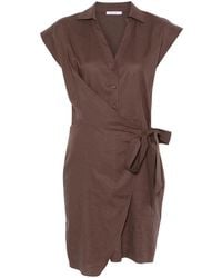 Patrizia Pepe - Wrap Mini Dress - Lyst