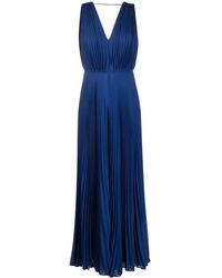 Max Mara - Gennaro Tuxedo Pleated Jumpsuit - Lyst