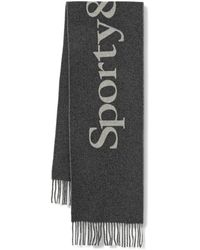 Sporty & Rich - Fringed Scarf - Lyst