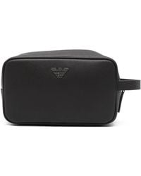 Emporio Armani - Beauty-Case Con Logo - Lyst