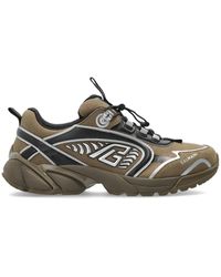 Balmain - Lace-Up Sneakers With Sculpted Rubber Outsole - Lyst