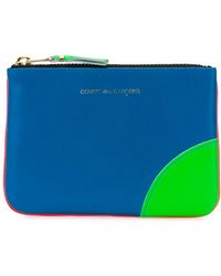 Comme des Garçons - Colour-Block Leather Wallet - Lyst